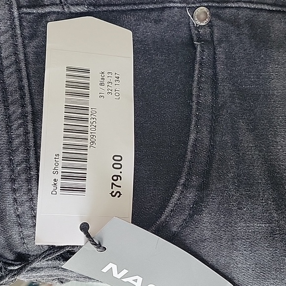 Nasty pig black Duke shorts men's size 31 - Picture 8 of 8